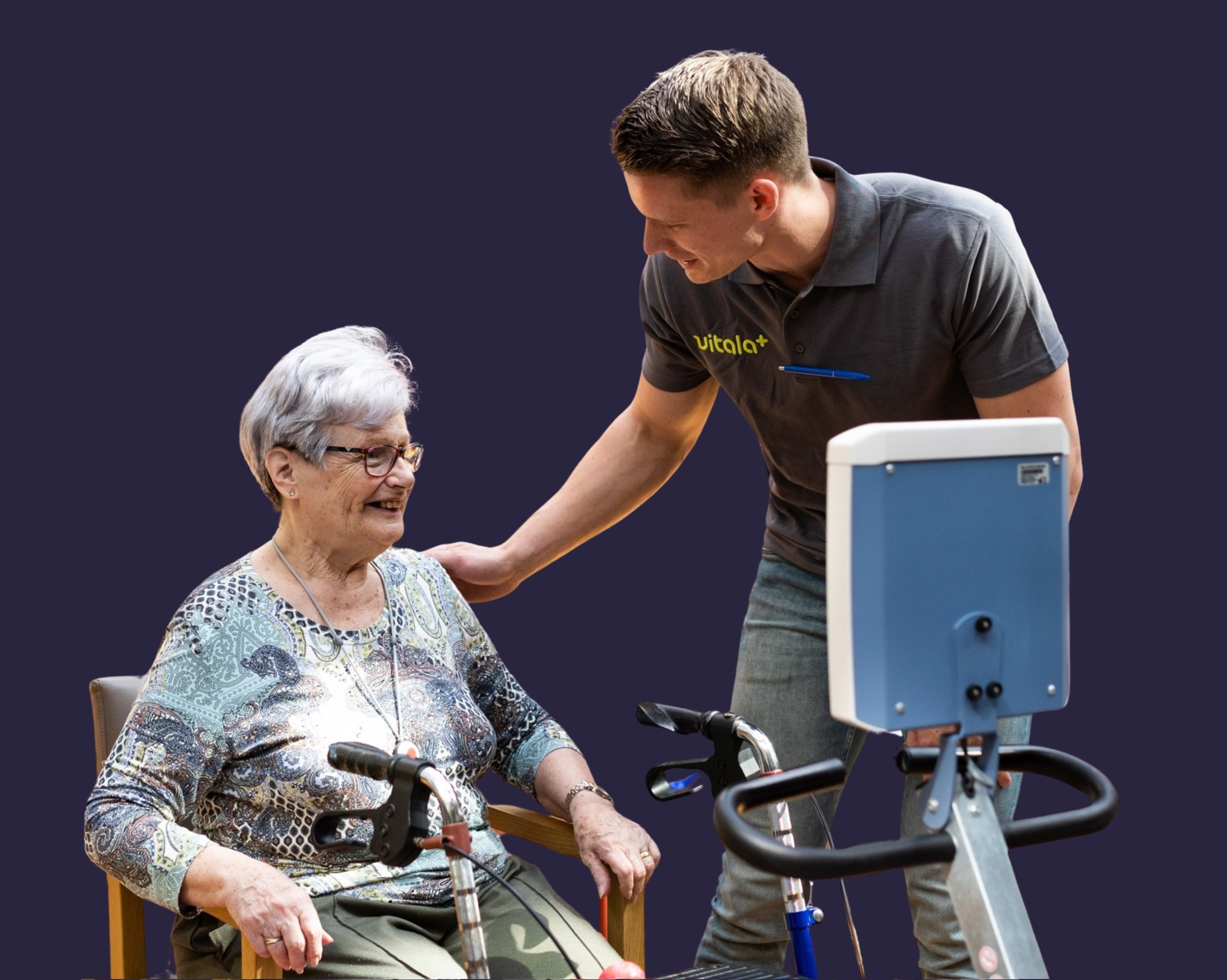 Fysiotherapie sessie