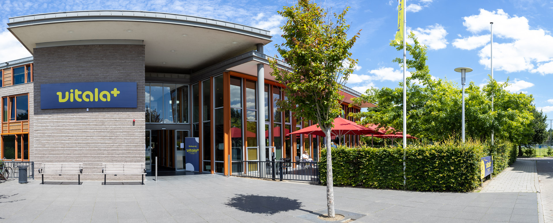 Vitala+ voorkant gebouw